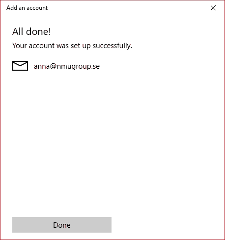 Windows 10 mail